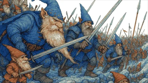 Gnome tactic card art from the Woodland War codex