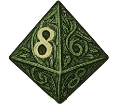 Custom D8 die